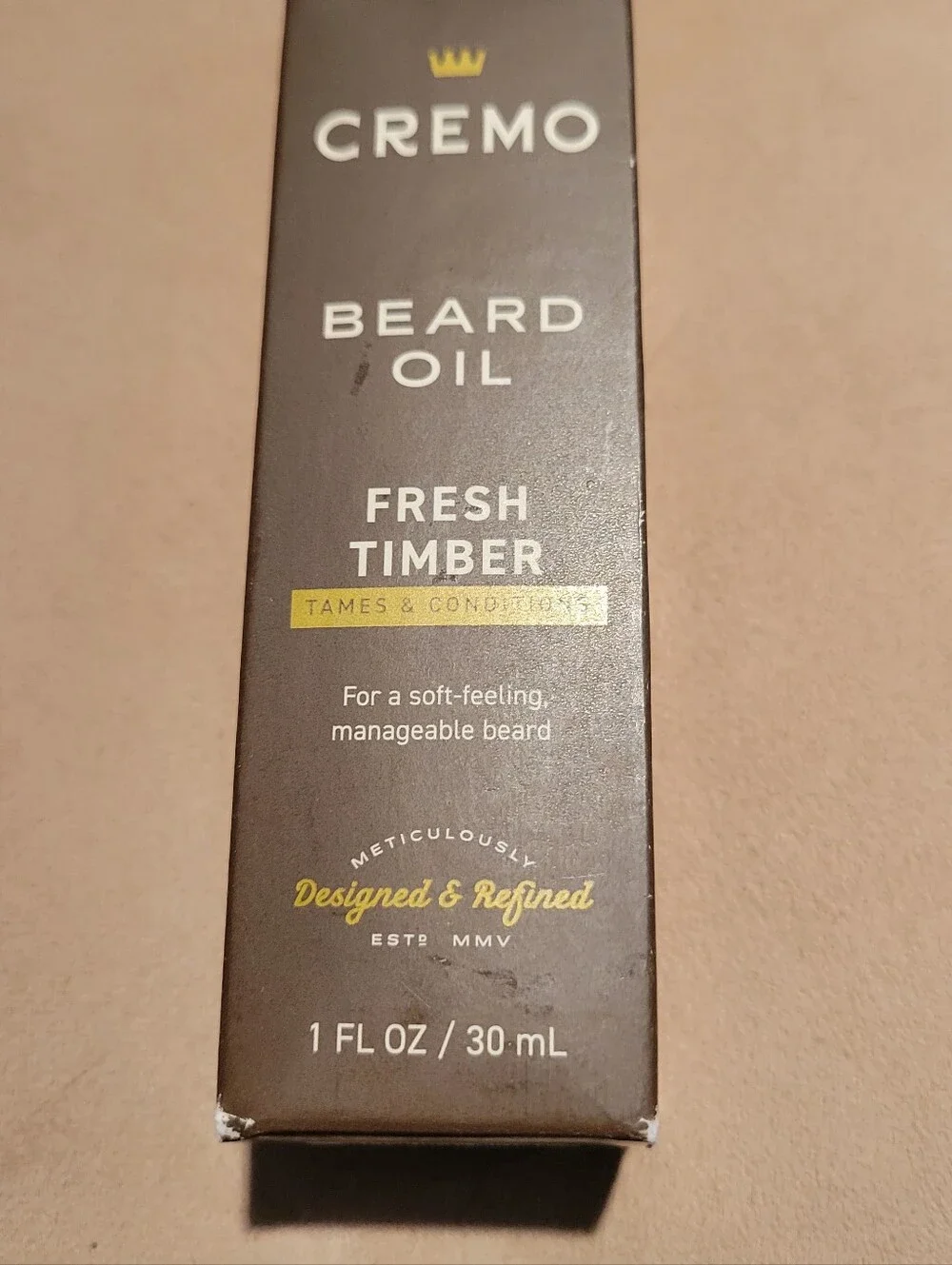Cremo Fresh Timber Beard Oil - Brown